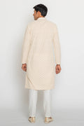 MLS CHIKANKARI KURTA PAJAMA