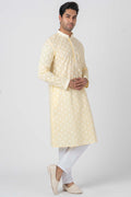 MLS CHIKANKARI KURTA PAJAMA