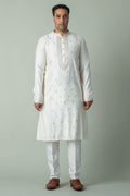 MLS EMBROIDERED KURTA PAJAMA