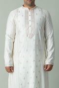 MLS EMBROIDERED KURTA PAJAMA