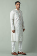 MLS EMBROIDERED KURTA PAJAMA