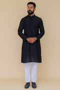 MLS EMBROIDERED KURTA PAJAMA