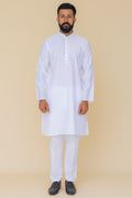 MLS EMBROIDERED KURTA PAJAMA