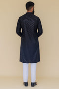 MLS EMBROIDERED KURTA PAJAMA