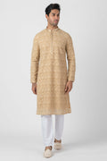 MLS CHIKANKARI KURTA PAJAMA