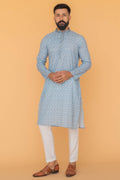MLS PRINTED KURTA PAJAMA