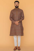 MLS PRINTED KURTA PAJAMA