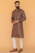 MLS PRINTED KURTA PAJAMA