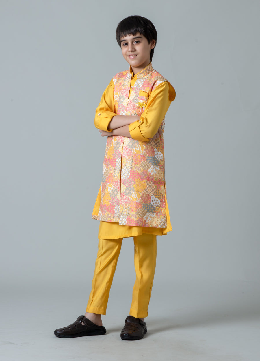MLS KIDS KURTA JAWAHAR SET