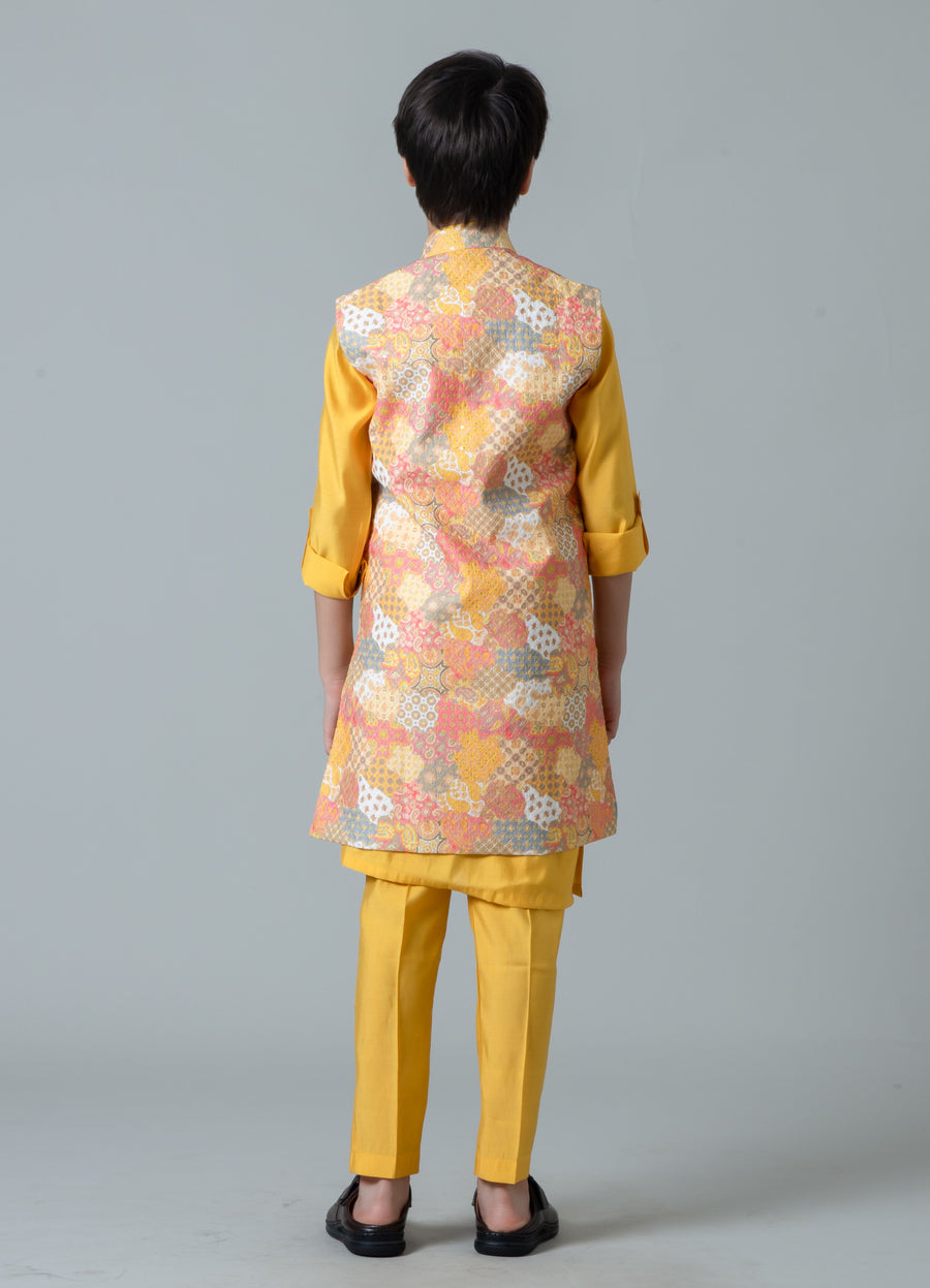 MLS KIDS KURTA JAWAHAR SET