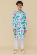 MLS KIDS PRINTED KURTA PAJAMA