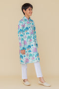 MLS KIDS PRINTED KURTA PAJAMA