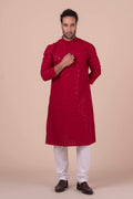 MLS CHIKANKARI KURTA PAJAMA