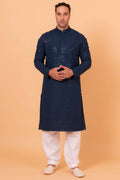 MLS CHIKANKARI KURTA PAJAMA