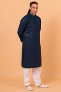MLS CHIKANKARI KURTA PAJAMA