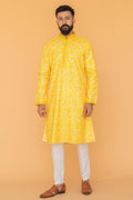 MLS PRINTED KURTA PAJAMA