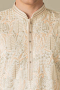 MLS EMBROIDERED KURTA PAJAMA