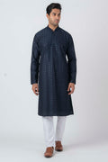 MLS EMBROIDERED KURTA PAJAMA