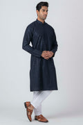MLS EMBROIDERED KURTA PAJAMA