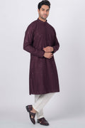 MLS EMBROIDERED KURTA PAJAMA