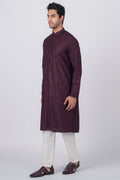 MLS EMBROIDERED KURTA PAJAMA