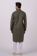 MLS EMBROIDERED KURTA PAJAMA