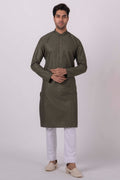 MLS EMBROIDERED KURTA PAJAMA