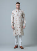 MLS PRINTED KURTA PAJAMA 2PCS
