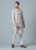 MLS PRINTED KURTA PAJAMA 2PCS