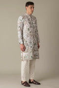 MLS EMBORIDERED KURTA PAJAMA