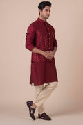 MLS KURTA JAWAHAR SET