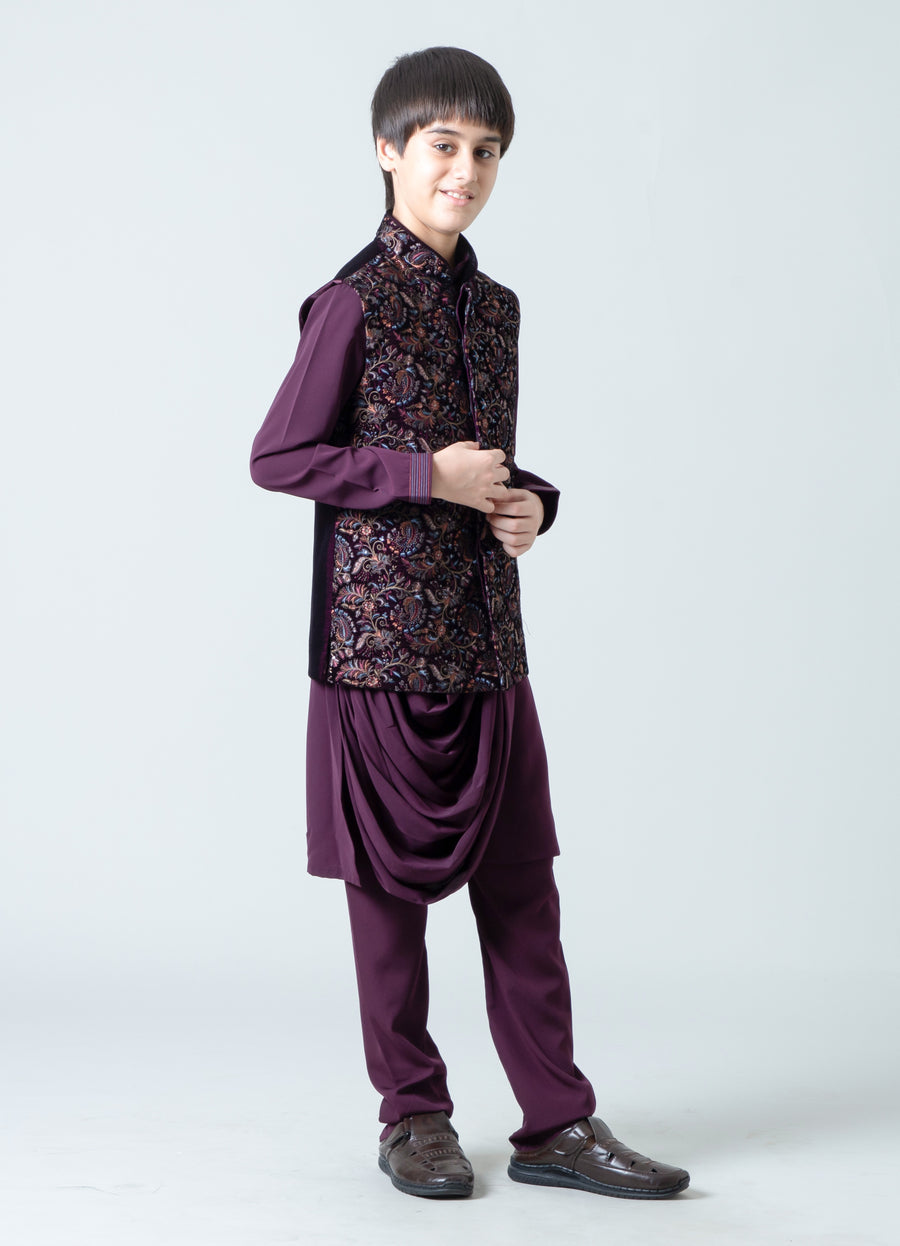 MLS KIDS KURTA JAWAHAR SET
