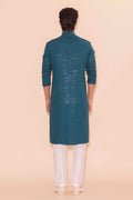 MLS CHIKANKARI KURTA PAJAMA