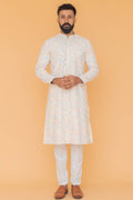 MLS PRINTED KURTA PAJAMA