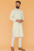 MLS PRINTED KURTA PAJAMA