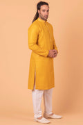 MLS EMBROIDERED KURTA PAJAMA