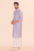MLS EMBROIDERED KURTA PAJAMA