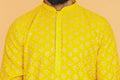 MLS EMBROIDERED KURTA PAJAMA