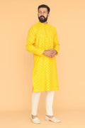 MLS EMBROIDERED KURTA PAJAMA