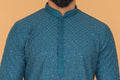 MLS EMBROIDERED KURTA PAJAMA