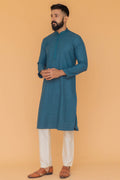MLS EMBROIDERED KURTA PAJAMA