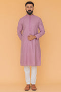 MLS EMBROIDERED KURTA PAJAMA
