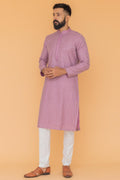 MLS EMBROIDERED KURTA PAJAMA