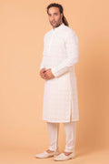 MLS CHIKANKARI KURTA PAJAMA