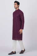MLS CHIKANKARI KURTA PAJAMA