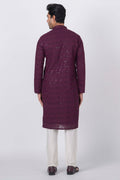 MLS CHIKANKARI KURTA PAJAMA
