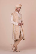 MLS EMBROIDERED SHERWANI 2PCS