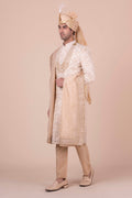 MLS EMBROIDERED SHERWANI 2PCS
