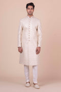 MLS EMBROIDERED SHERWANI 2PCS