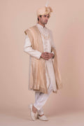 MLS EMBROIDERED SHERWANI 2PCS